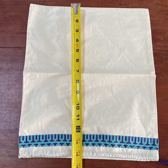 3 drawstring dust bags Tory Burch Stuart Weitzman Kate Spade for shoes purse - Picture 4 of 15